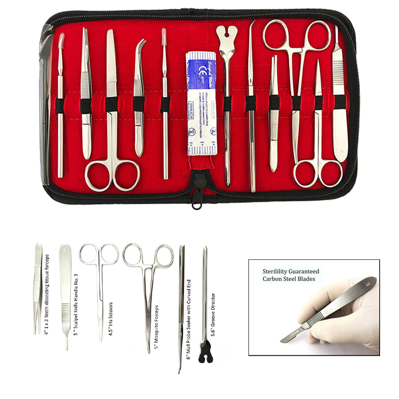 Surgical Instrument Set - 22PCS Premium grade stainless steel dissection