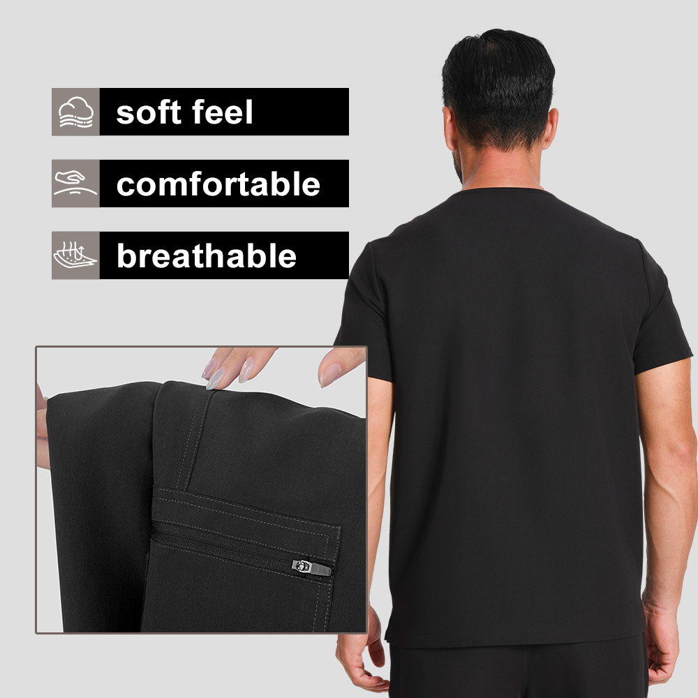 KUNGFU SCRUBS Men Surgical Uni - Medical Lab Uniform recension och pris