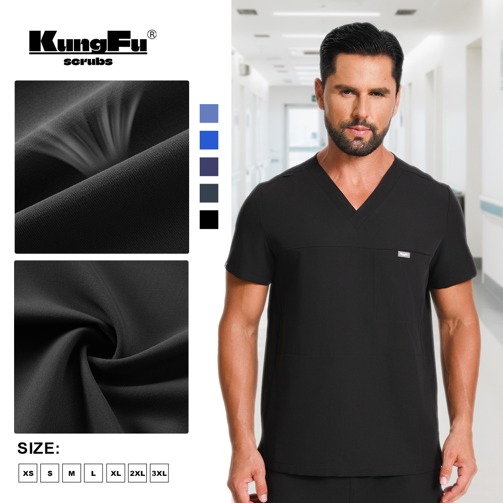 KUNGFU SCRUBS Men Surgical Uni - Medical Lab Uniform recension och pris
