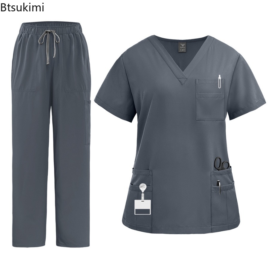 Uniform Nurse Women Scrub Shor - Medical Lab Uniform recension och pris