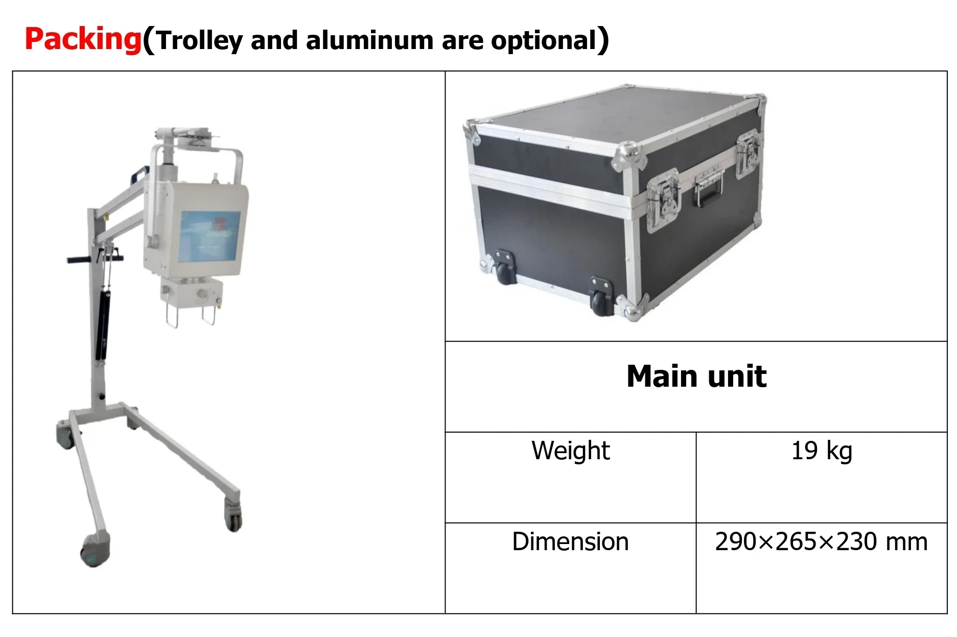 THR-5KW Medical Portable Mobil - Xlab Medical recension och pris