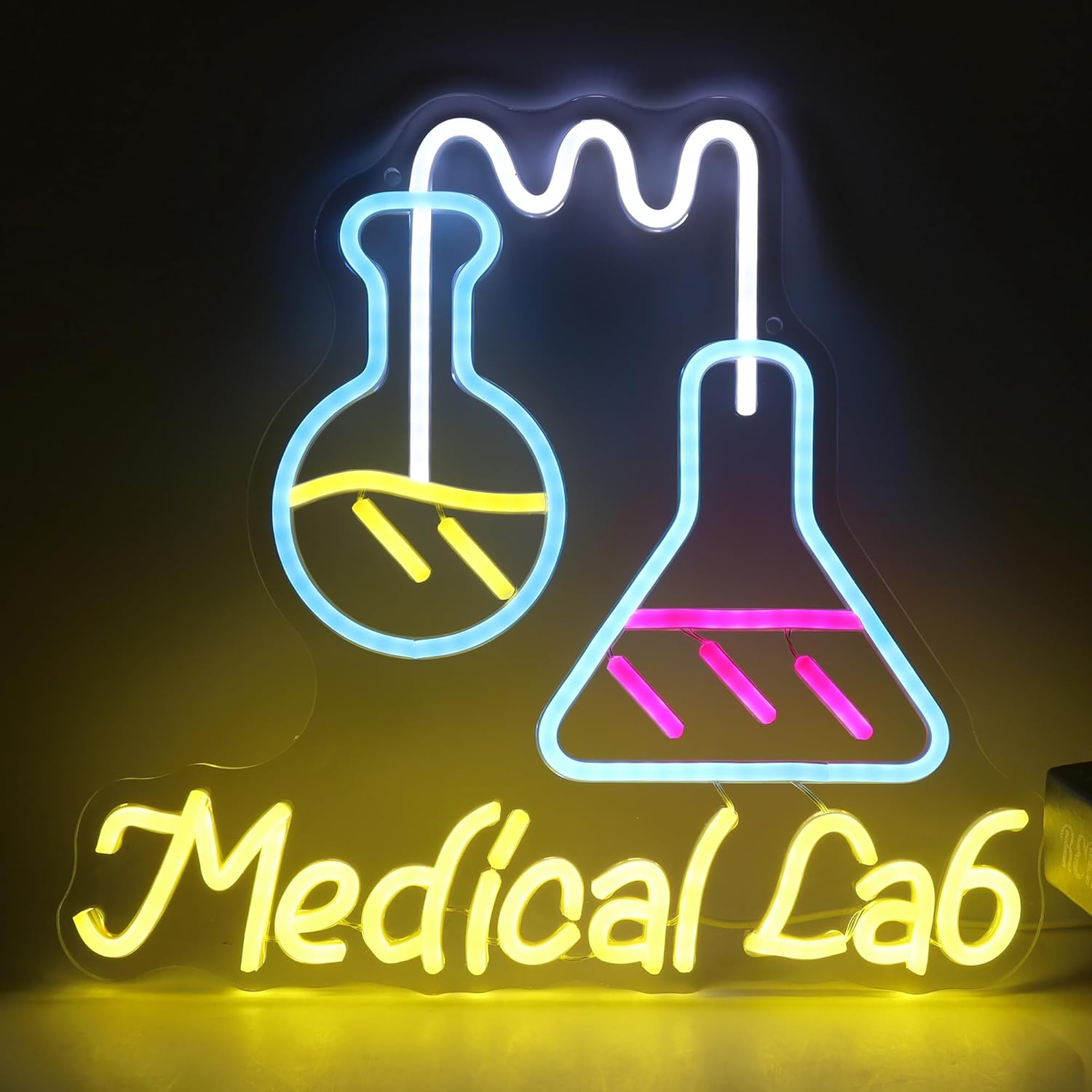 Science Laboratory Neon Sign U - Medical Lab And Science recension och pris