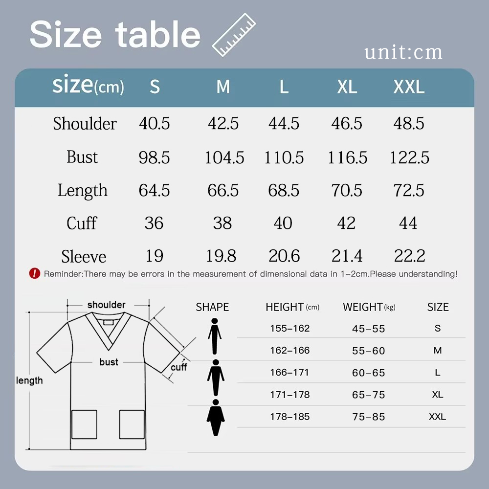 Stretch Cute Cartoon Print Nur - Medical Lab Uniform recension och pris