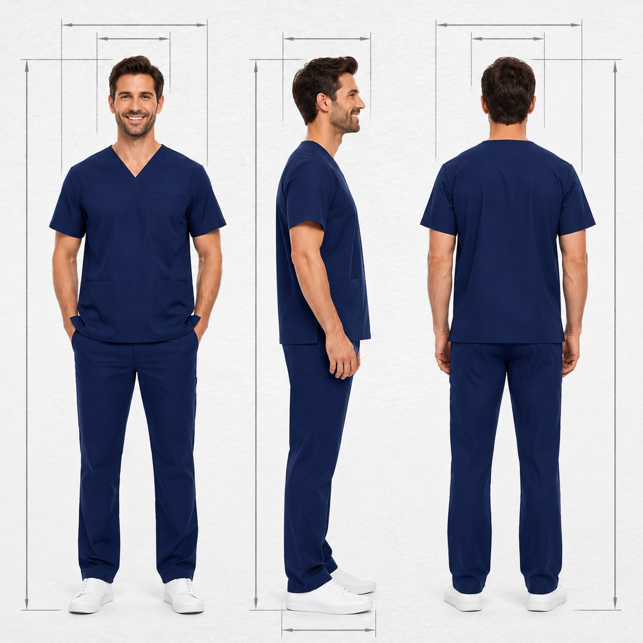 Unisex Healthcare Uniforms Men - Medical Lab Uniform recension och pris