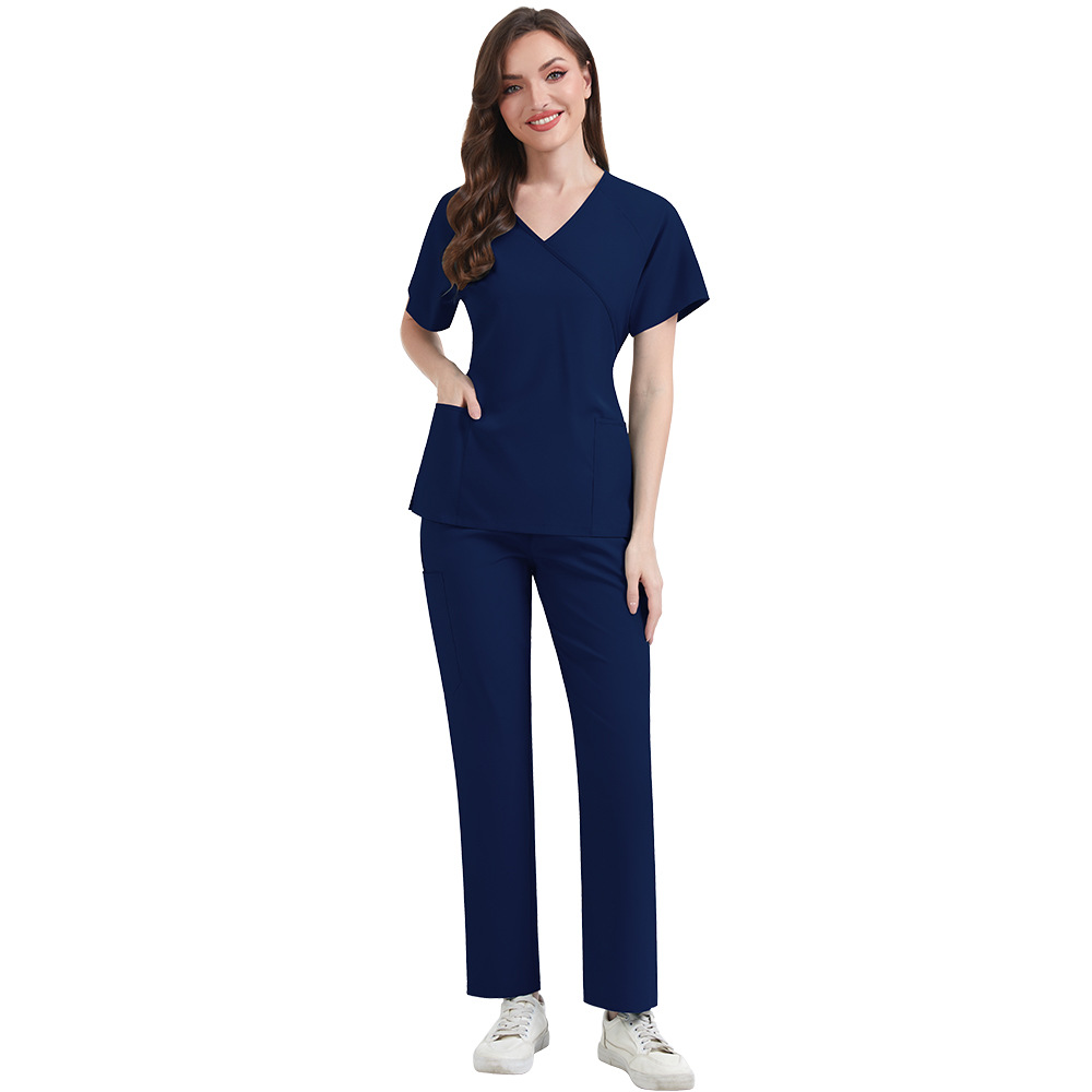 Slim Fit Women Scrubs Sets Hos - Medical Lab Uniform recension och pris