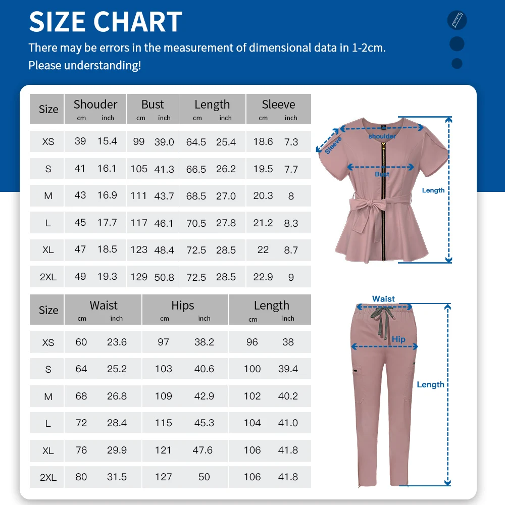 Elegant Beauty Salon Uniform F - Medical Lab Uniform recension och pris